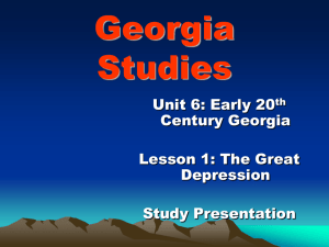 Unit 6 Lesson 1 – The Great Depression
