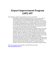 Airport Improvement Program (AIP) AFF