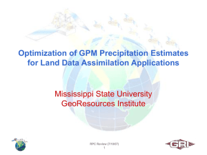 Optimizing GPM Precipitation Estimation Using High Resolution