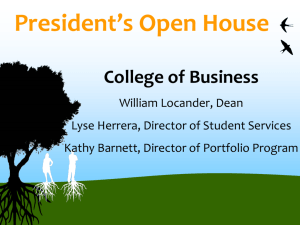 Open House - Loyola University New Orleans
