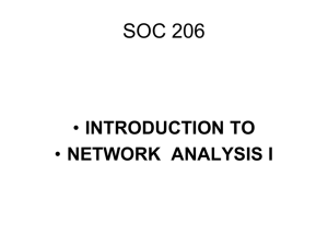 Network - Division of Social Sciences