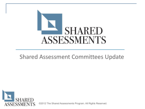 Overview w Privacy - Shared Assessments