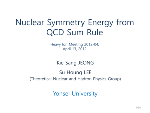 Nuclear Symmetry Energy from QCD Sum Rules