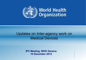 Medical devices - World Health Organization