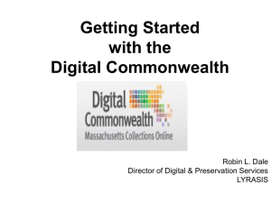 Getting Started with Digital Collections
