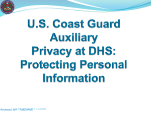 Privacy at DHS: Protecting Personal Information