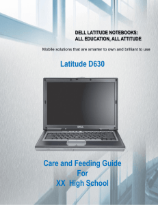 latitude d630 specifications
