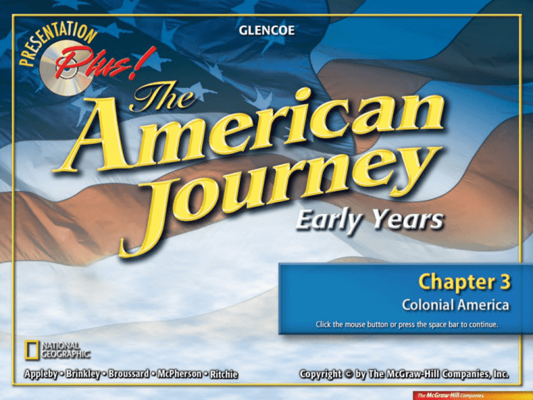 american journey chapter 1