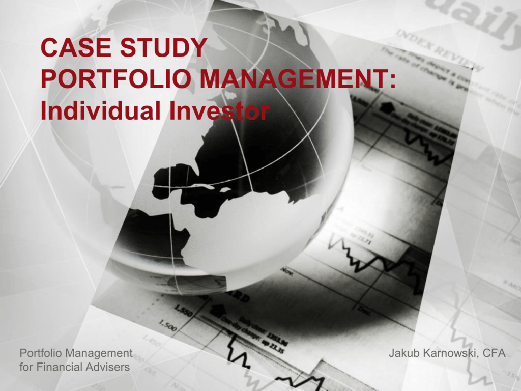 portfolio management case study example