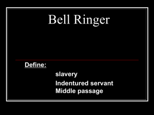 Slavery and Human Trafficking PowerPoint