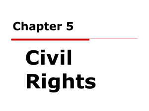 Civil Rights Act - De Anza College