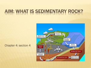 Aim: What is Sedimentary rock?