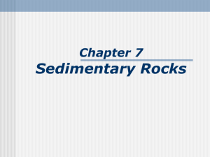 Chapter 7 Sedimentary Rocks What is a sedimentary