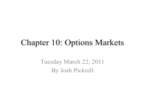 Joshua Pickrell PowerPoint Slides for Chap 10 Josh Pickrell
