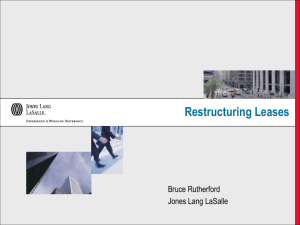 Restructuring Leases