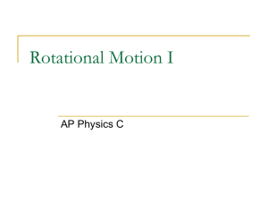 16AP_Physics_C_-_Rotational_Motion_I