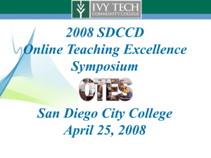 PowerPoint Presentation - San Diego Community College District