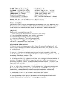 Game 210 Breault - GMU Game Design
