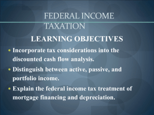 tax effects on valuation - the Home Page for Voyager2.DVC.edu.