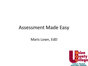 Assessment Made Easy
