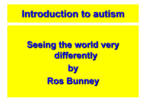 An Introduction to Autism for schools