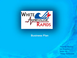 Business Plan - Edwards School of Business