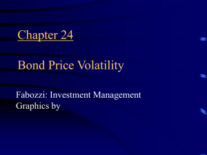 Chapter 24 Bond Price Volatility
