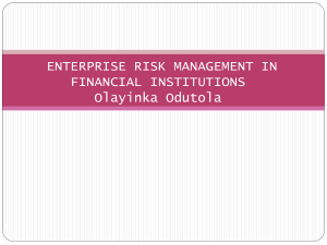Compliance Risk - Department of BFN