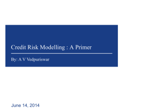 Credit Risk Modelling