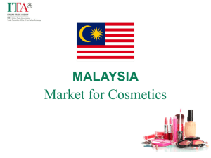 Malaysia: Import of Cosmetic Products