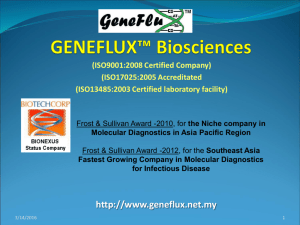 Geneflux™ Diagnostics Sdn. Bhd.
