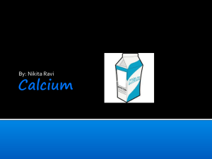 Calcium - Science Kids