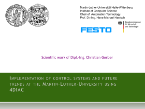 Implementation of Control Systems and Future Trends at the Martin