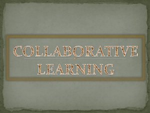 Collaborative Learning Powerpoint