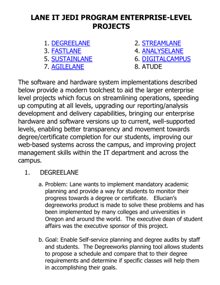 Guide Lane Community College