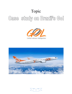 Subject: Submission of Case on Brazil's Gol Linhas