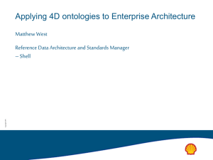 Applying 4D Ontologies to Enterprise Architecture