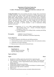 CHME 3112 REACTION ENGINEERING