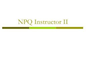 NPQ Instructor II - FireServiceSLT.com