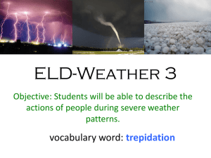 ELD-Weather 1 - Teacher Anthoney