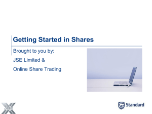 Shares - Online Share Trading