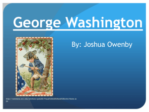 George Washington - Joshua N. Owenby