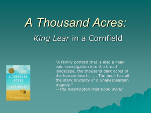A Thousand Acres: King Lear