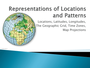 2. Representations of Locations and Patterns