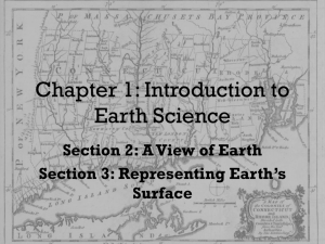 Ch 1 Views of Earth and Maps