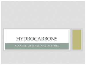 Naming Hydrocarbons Powerpoint