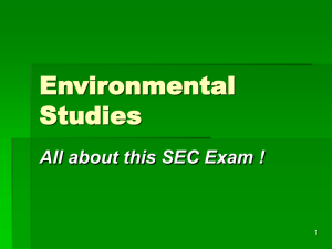 Environmental Studies