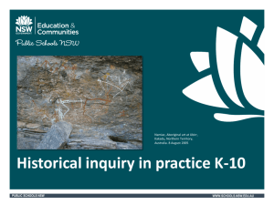 Historical Inquiry PowerPoint