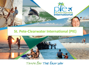 2015-07-16 St. Pete Clearwater Intl Airport Update