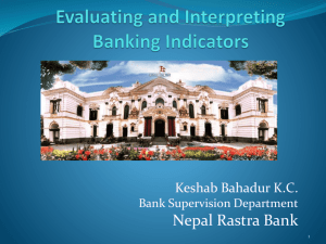 Evaluating and Interpreting Banking Indicators by Keshav KC